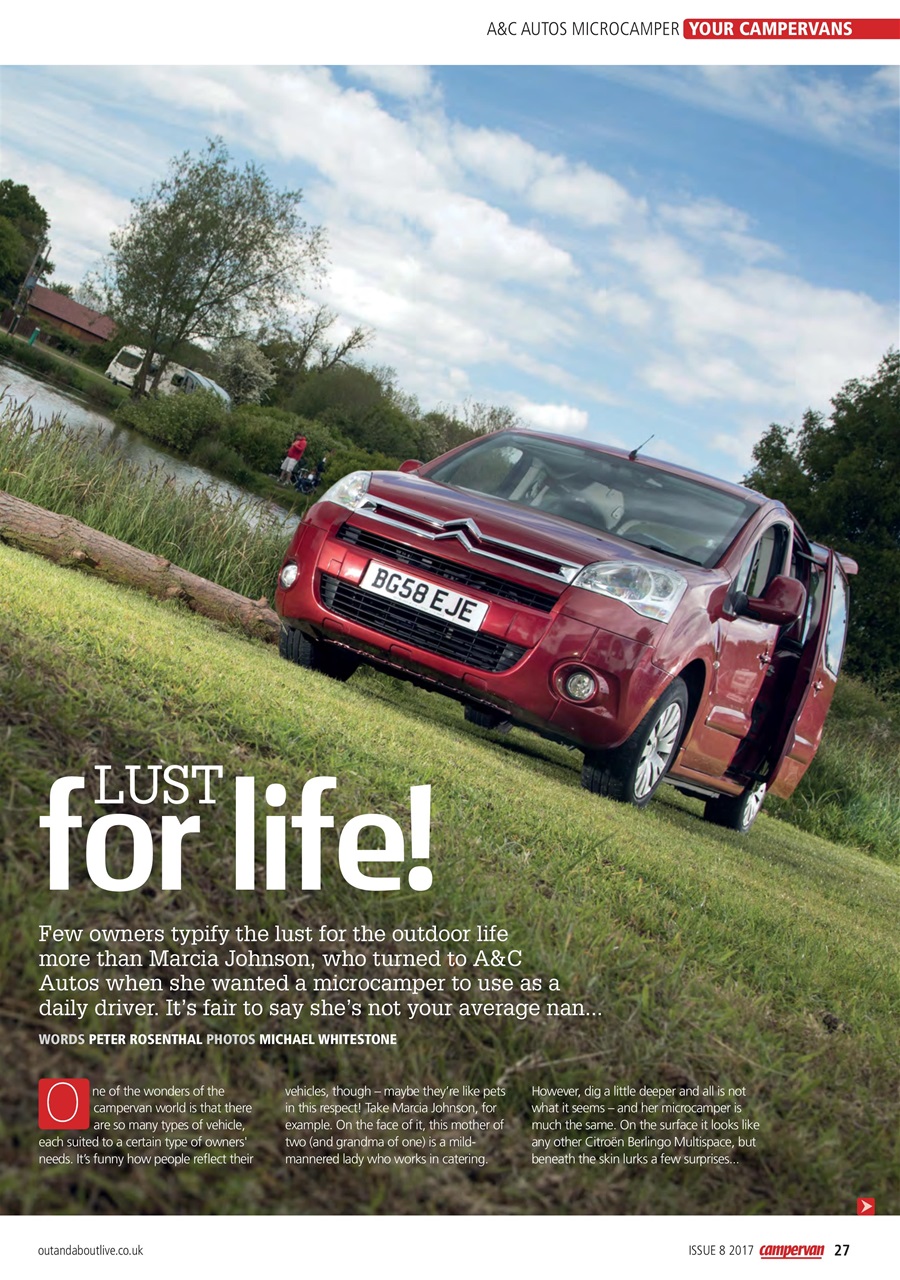 Campervan Preview Pages