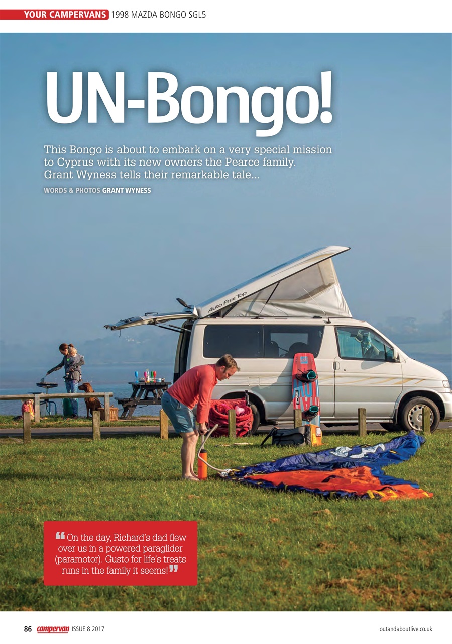 Campervan Preview Pages