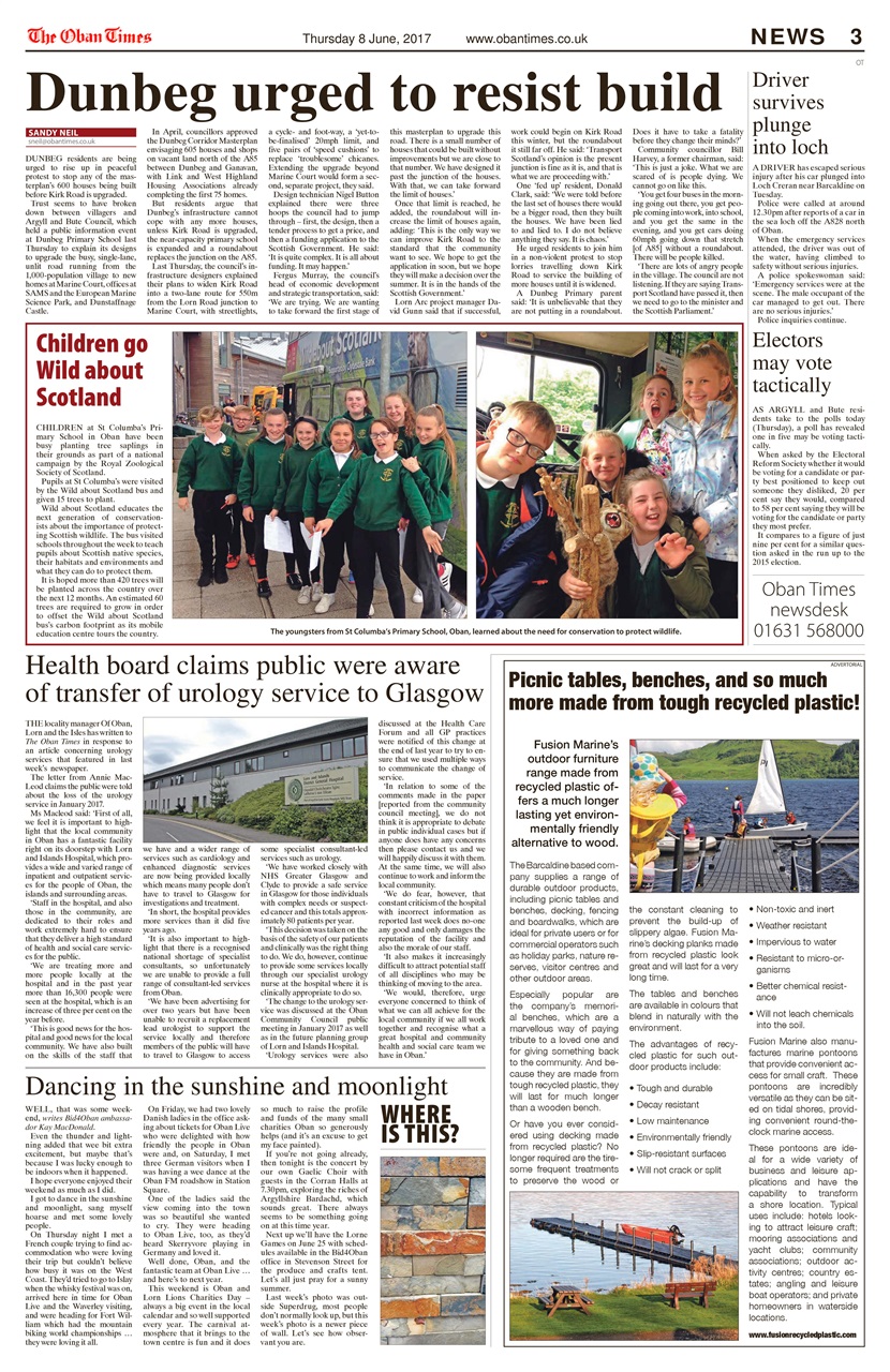 The Oban Times & Lochaber Times Preview Pages