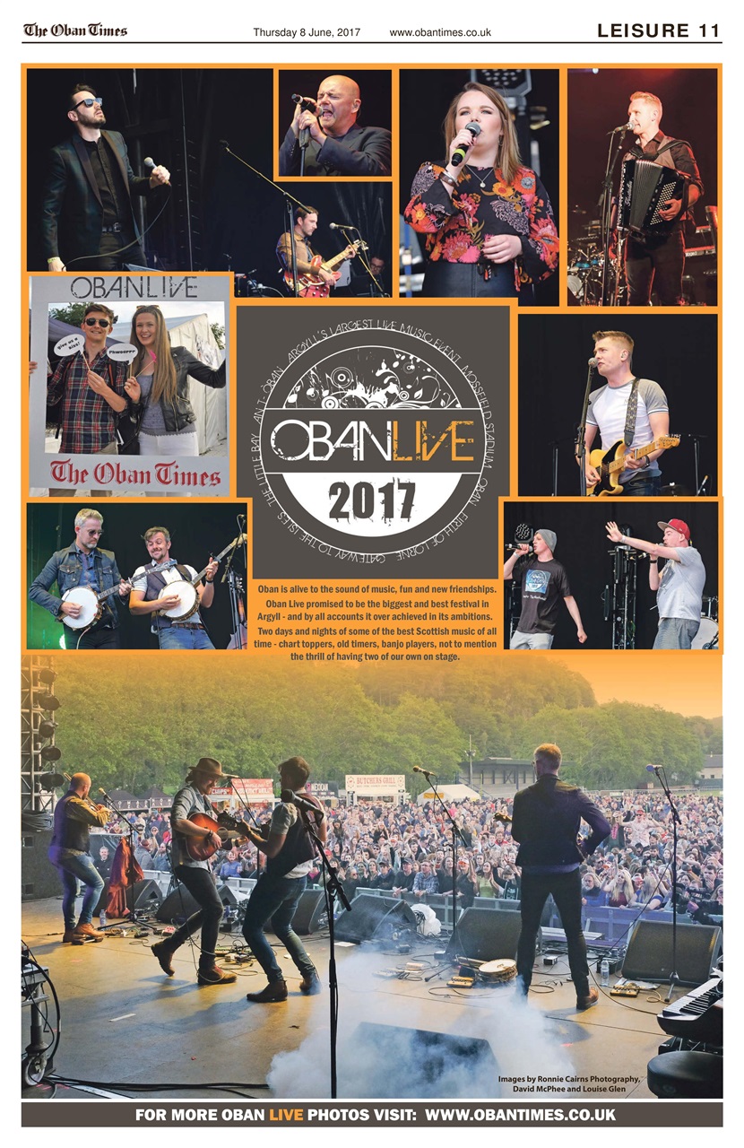 The Oban Times & Lochaber Times Preview Pages