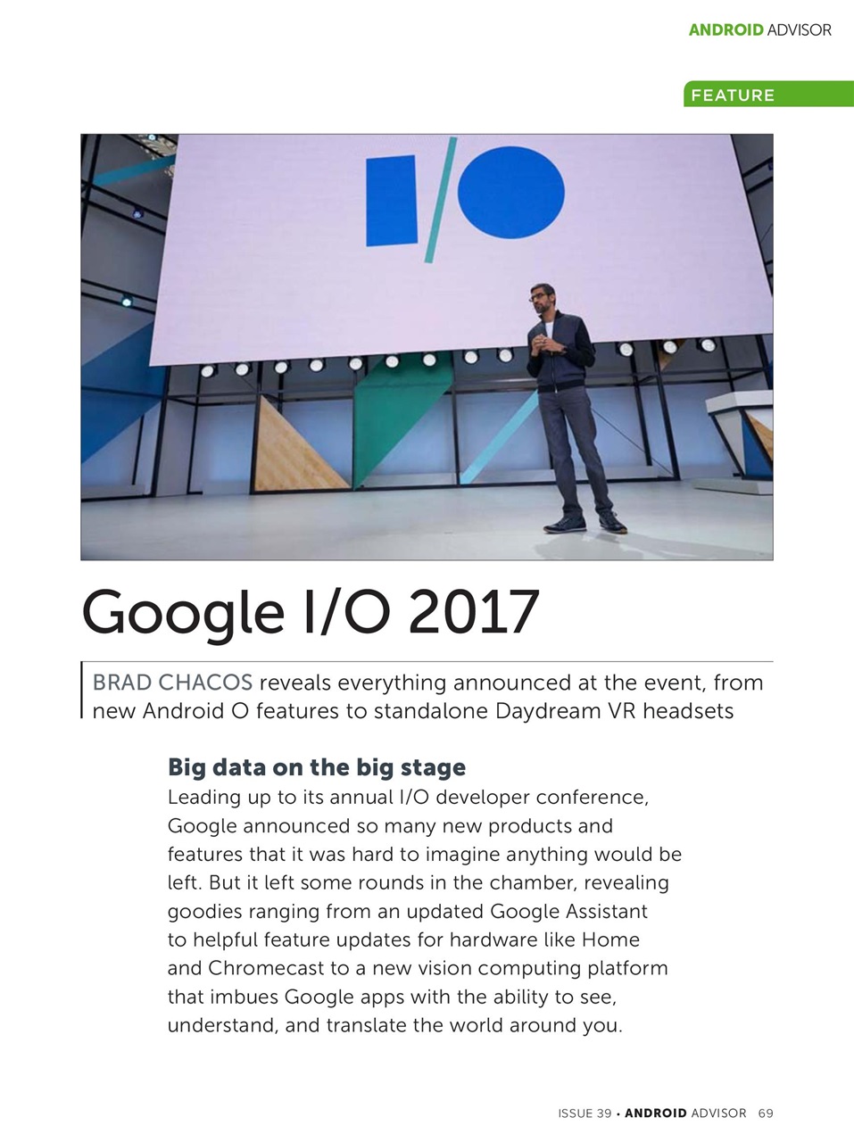Android Advisor Preview Pages