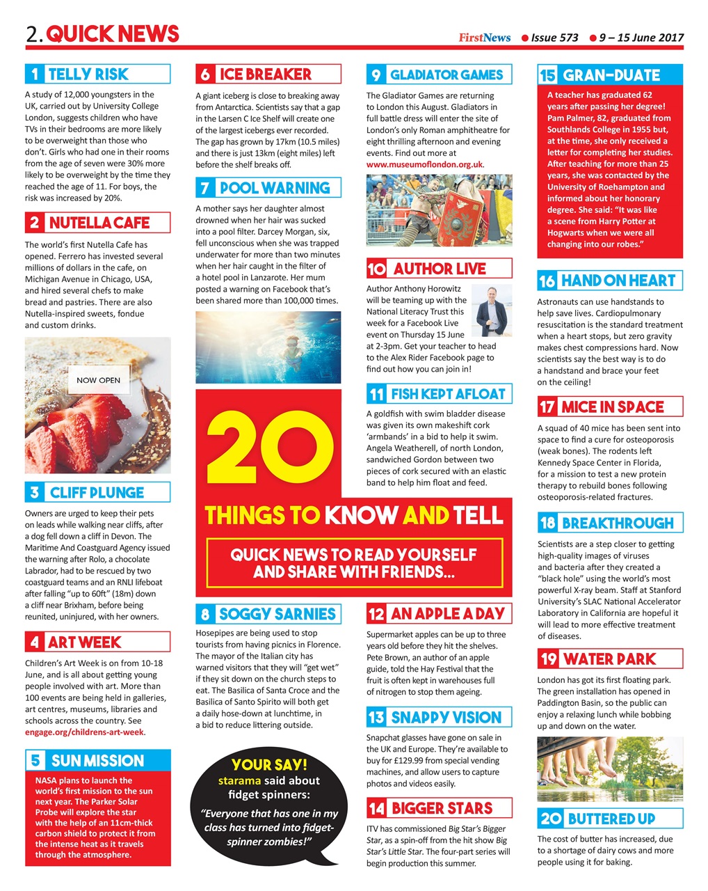 First News Preview Pages