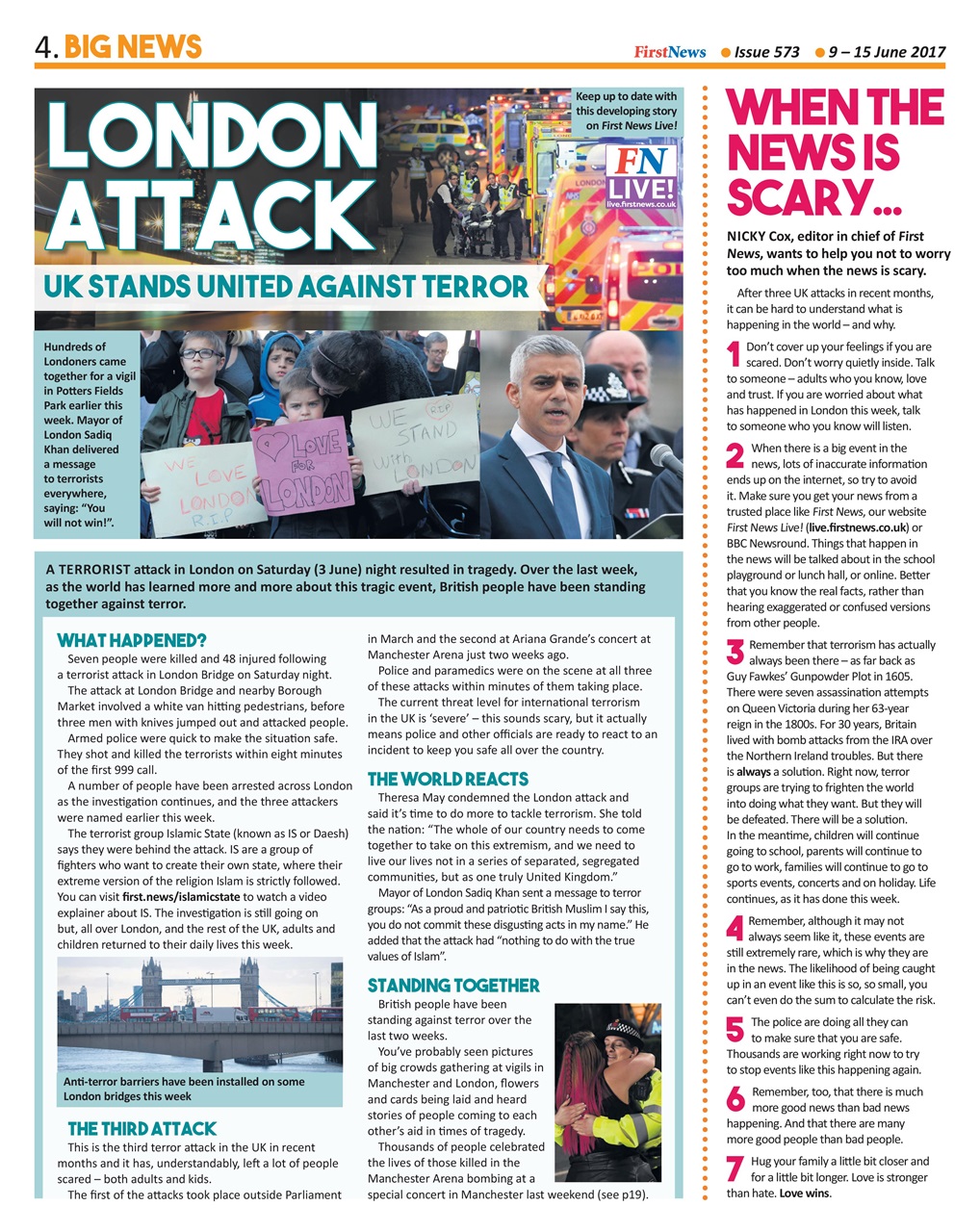 First News Preview Pages
