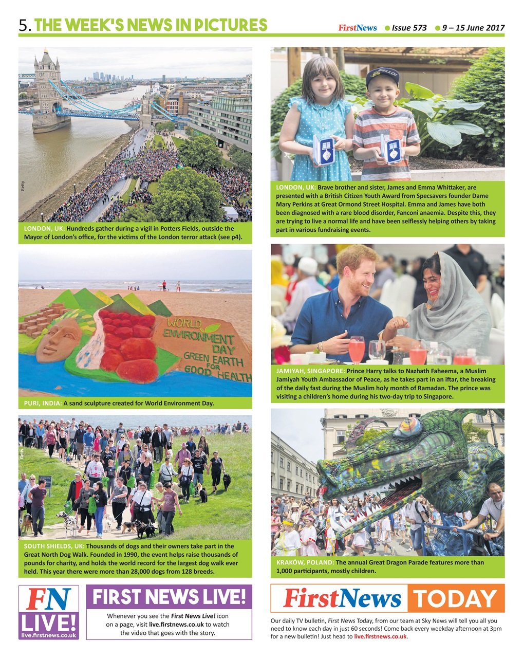 First News Preview Pages