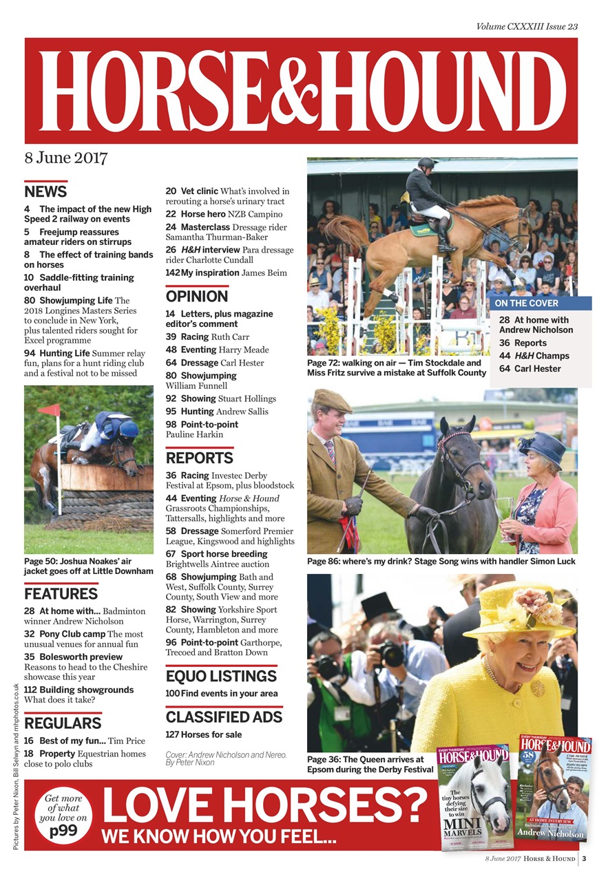 Horse & Hound Preview Pages