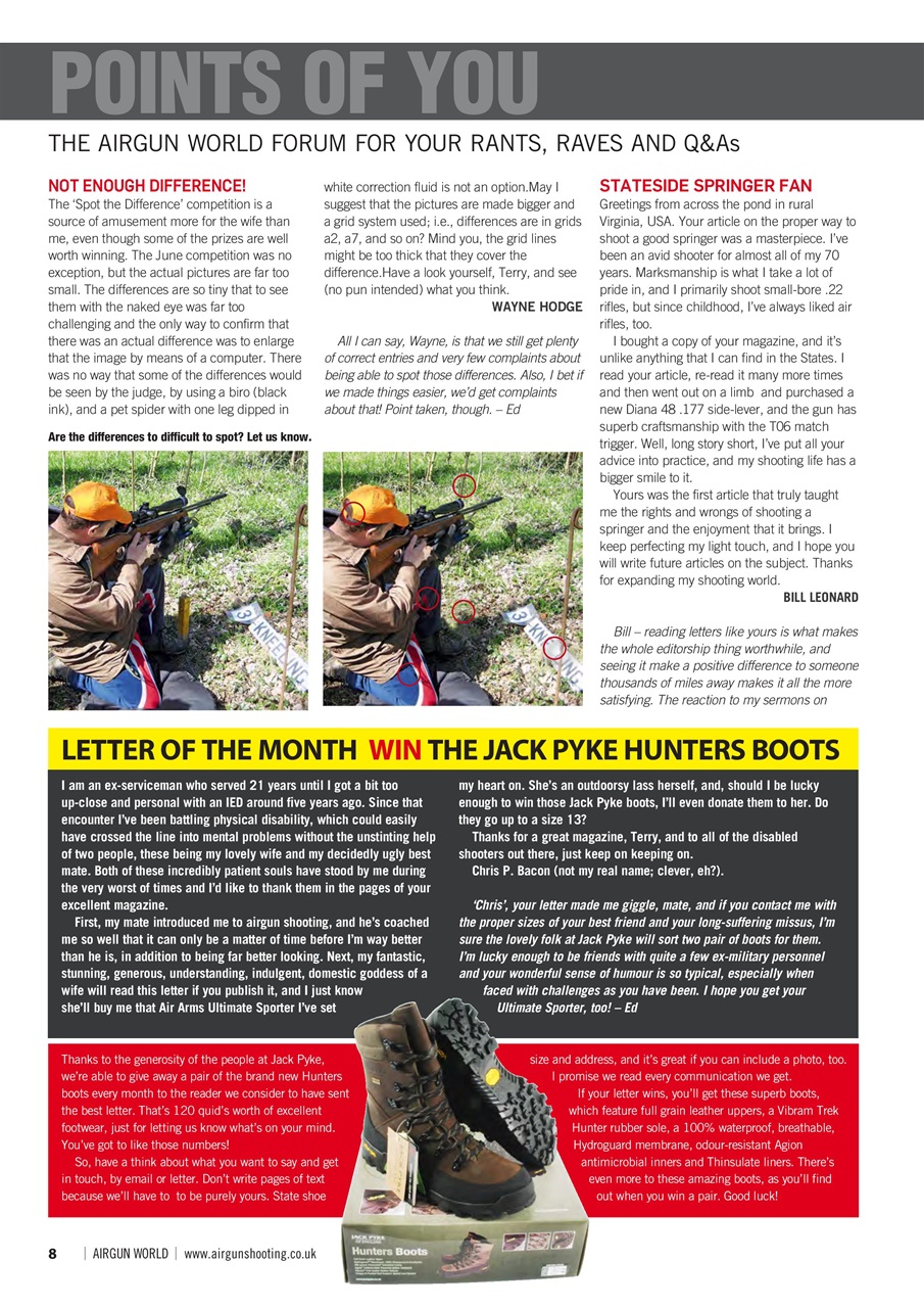 Airgun World Preview Pages