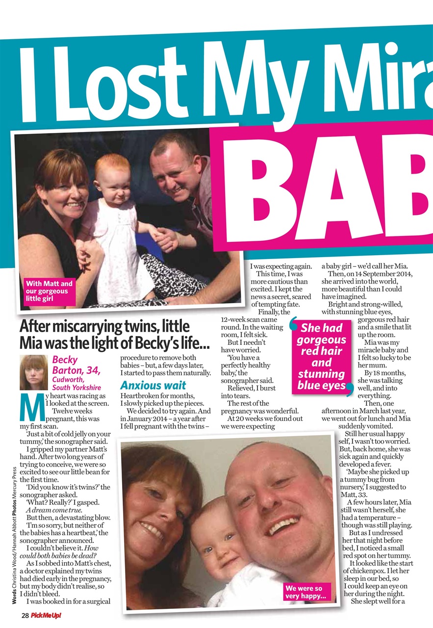 Pick Me Up Preview Pages