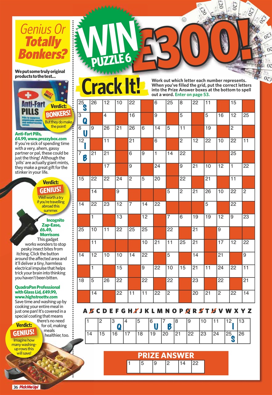 Pick Me Up Preview Pages