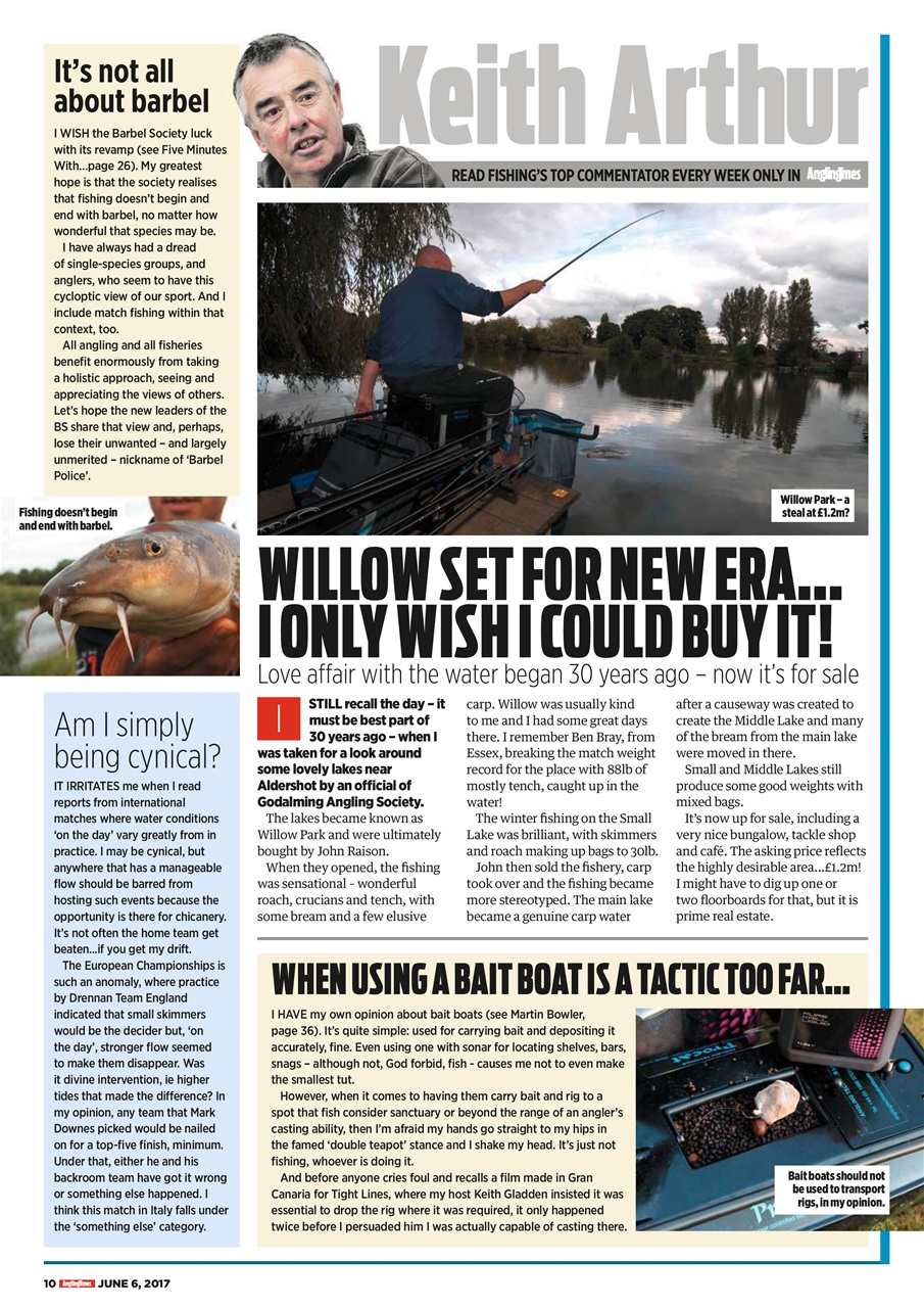 Angling Times Preview Pages