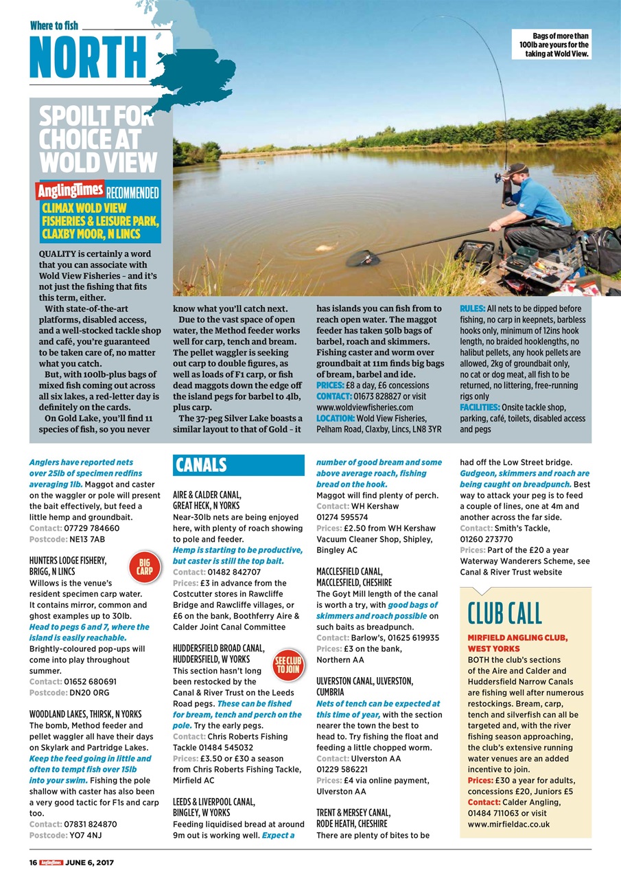 Angling Times Preview Pages