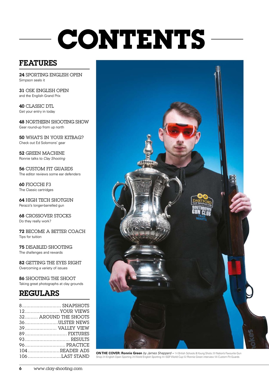 Clay Shooting Preview Pages