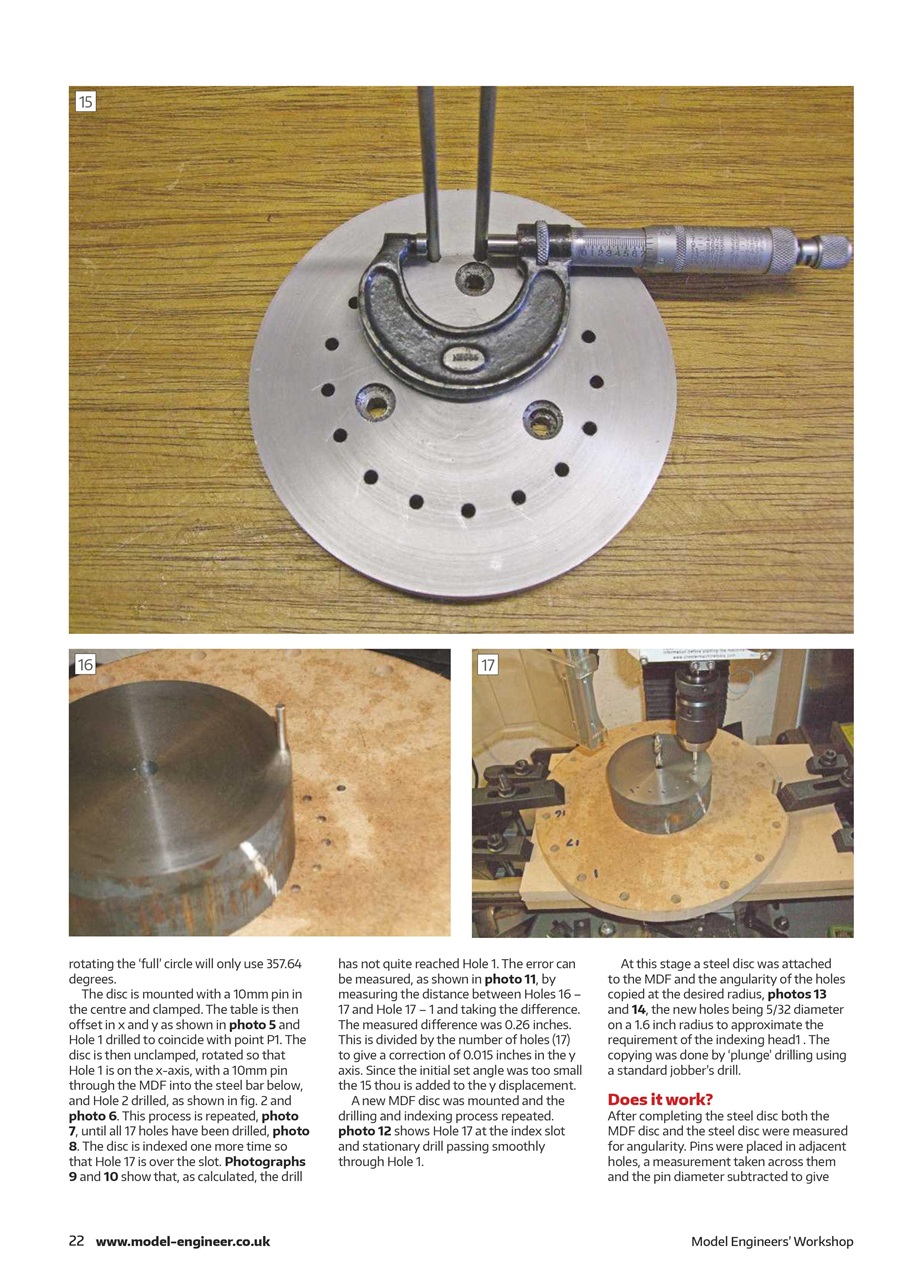 Model Engineer & Workshop Magazine Preview Pages