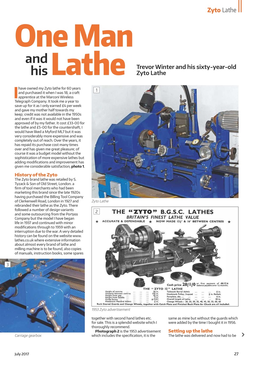 Model Engineer & Workshop Magazine Preview Pages