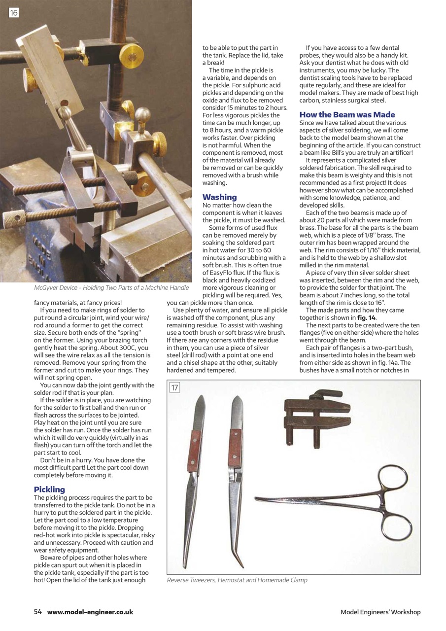 Model Engineer & Workshop Magazine Preview Pages