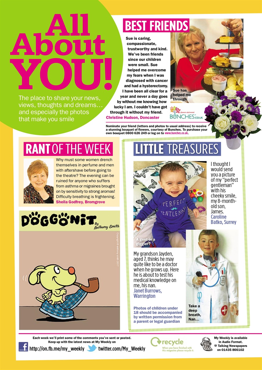 My Weekly Preview Pages