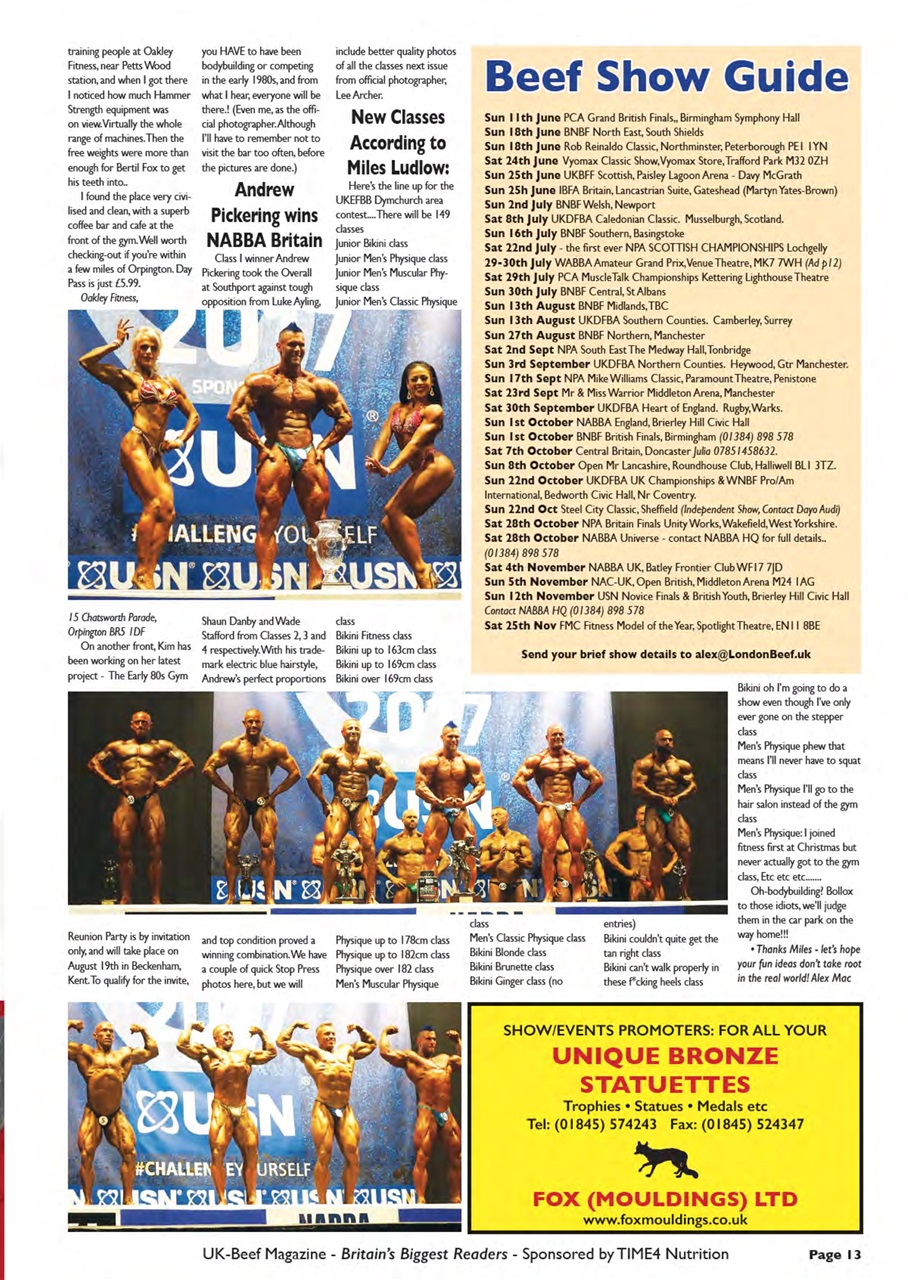 UK Beef Magazine Preview Pages