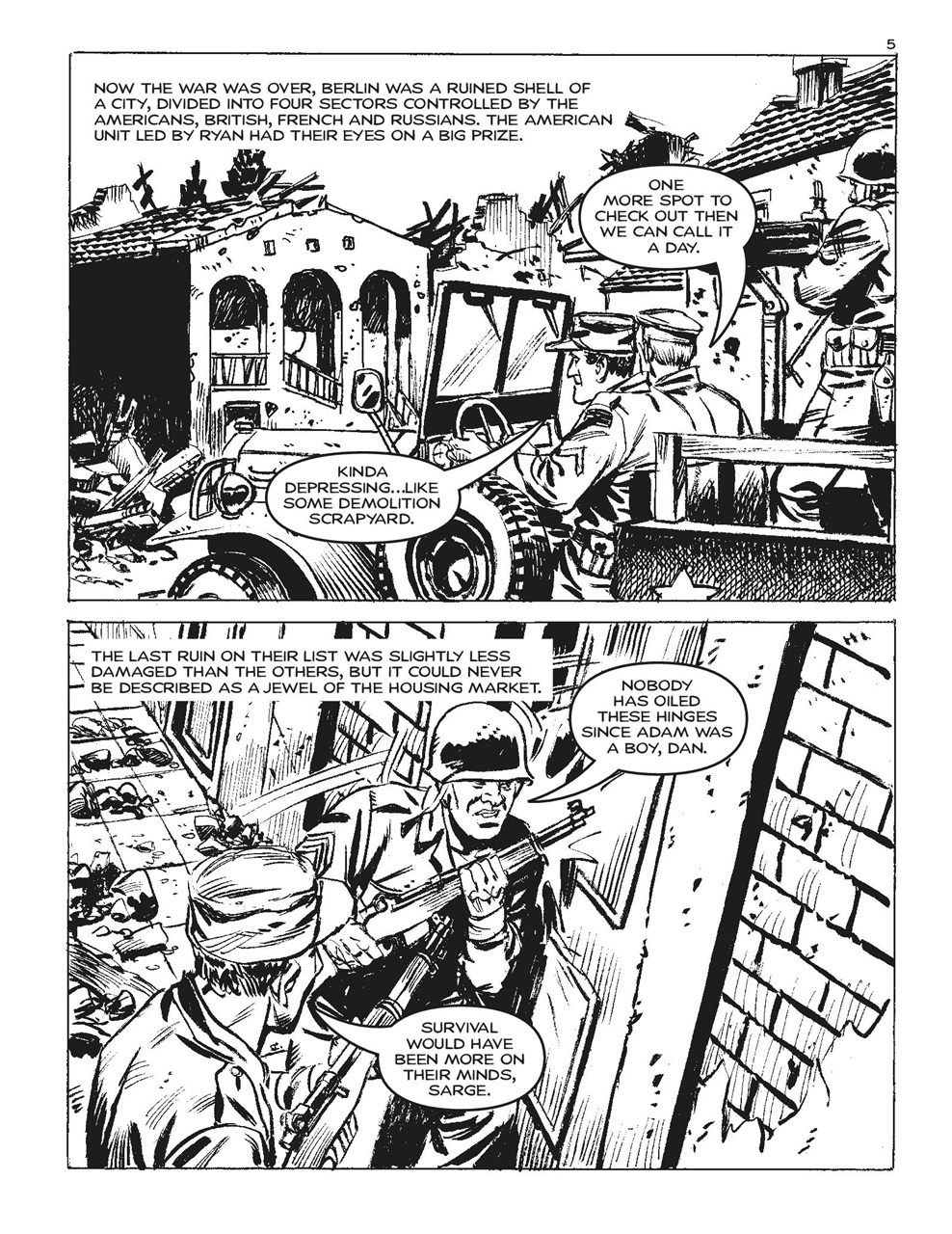 Commando Preview Pages