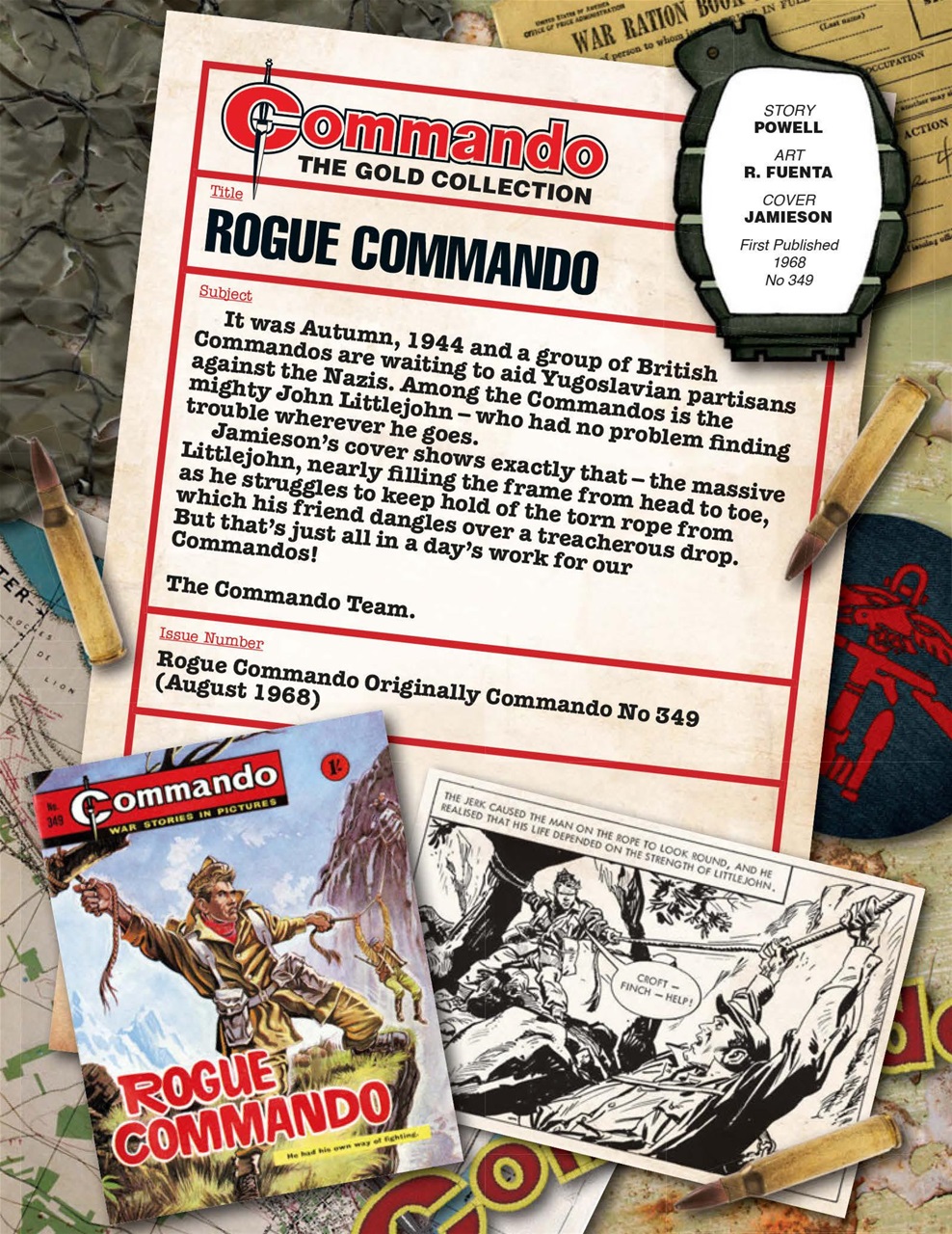 Commando Preview Pages