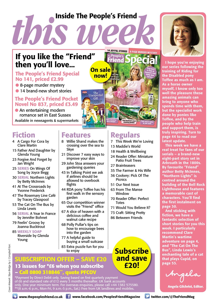 The People’s Friend Preview Pages