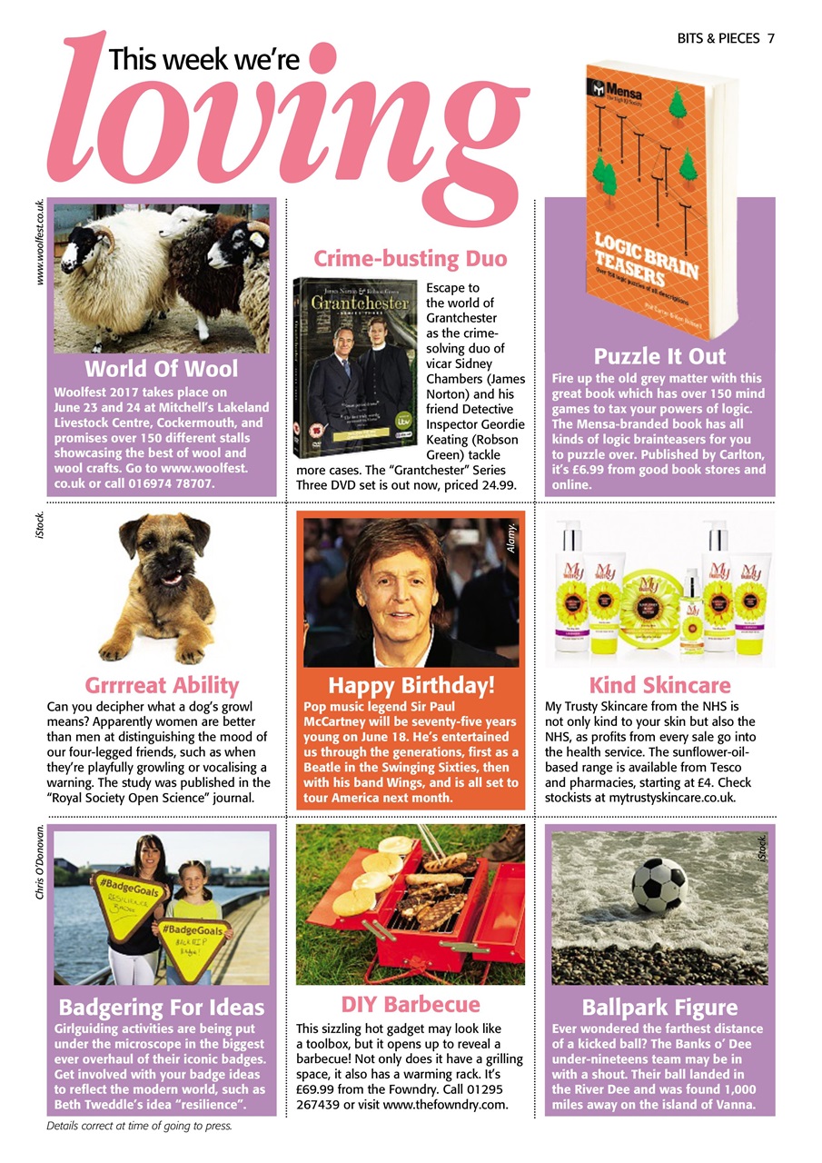 The People’s Friend Preview Pages
