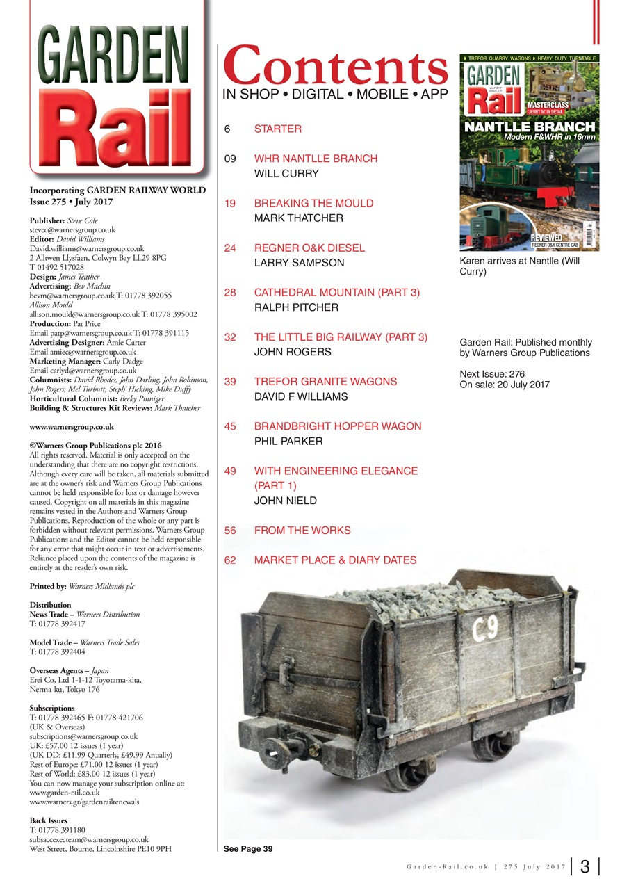 Garden Rail Preview Pages