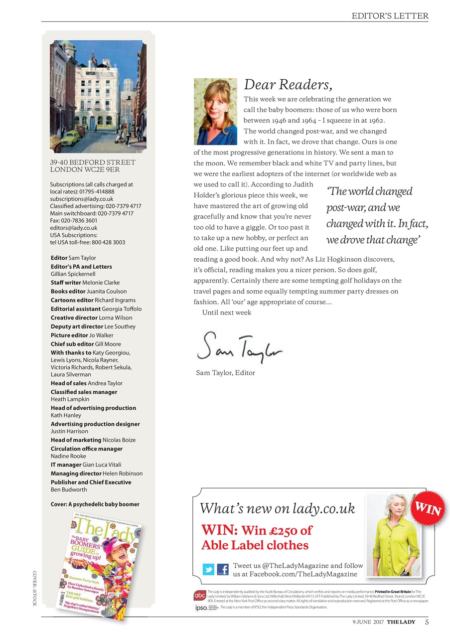 The Lady Preview Pages