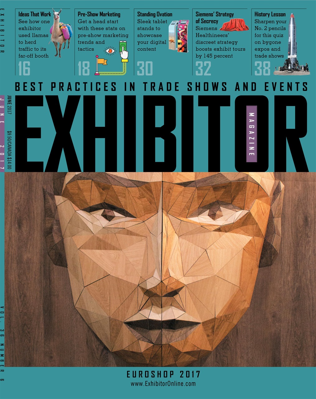 EXHIBITOR Magazine Preview Pages