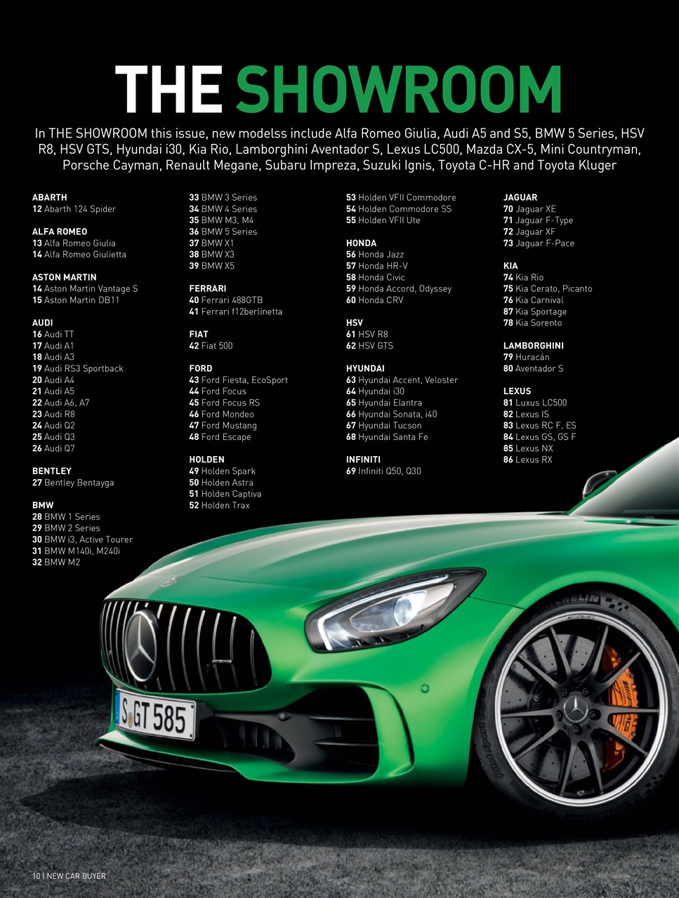 Australian New Car & SUV Buyers Guide Preview Pages