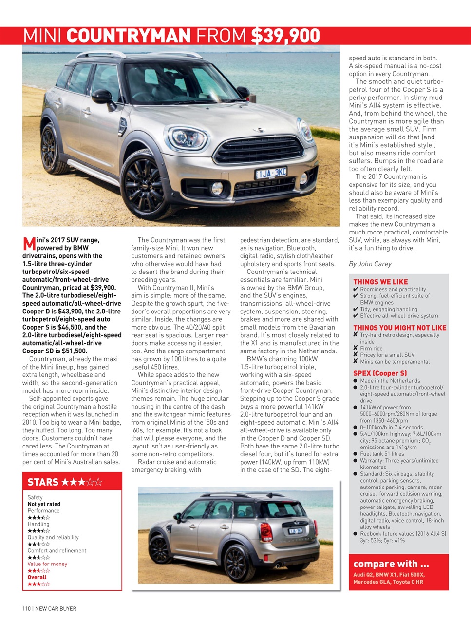 Australian New Car & SUV Buyers Guide Preview Pages