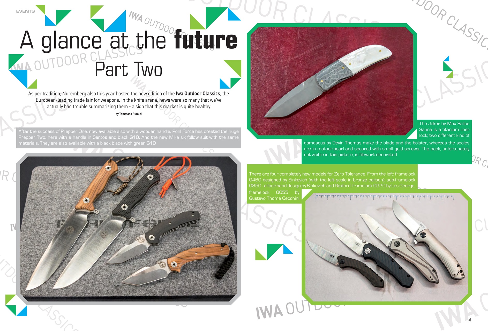 KNIVES INTERNATIONAL Preview Pages