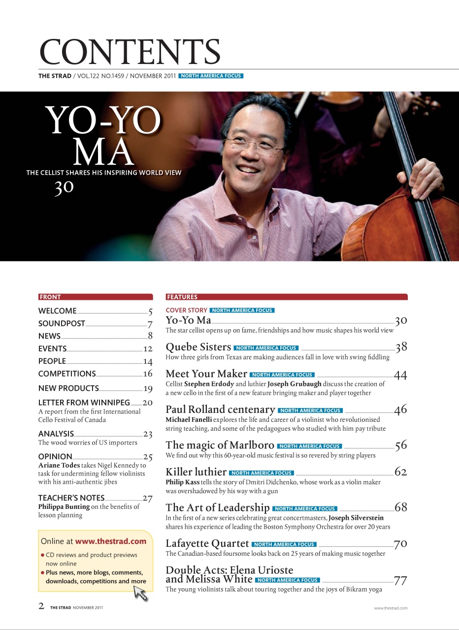 The Strad Preview Pages