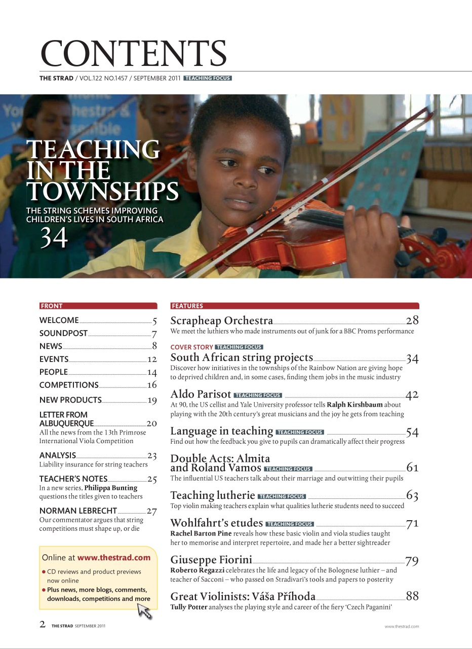 The Strad Preview Pages