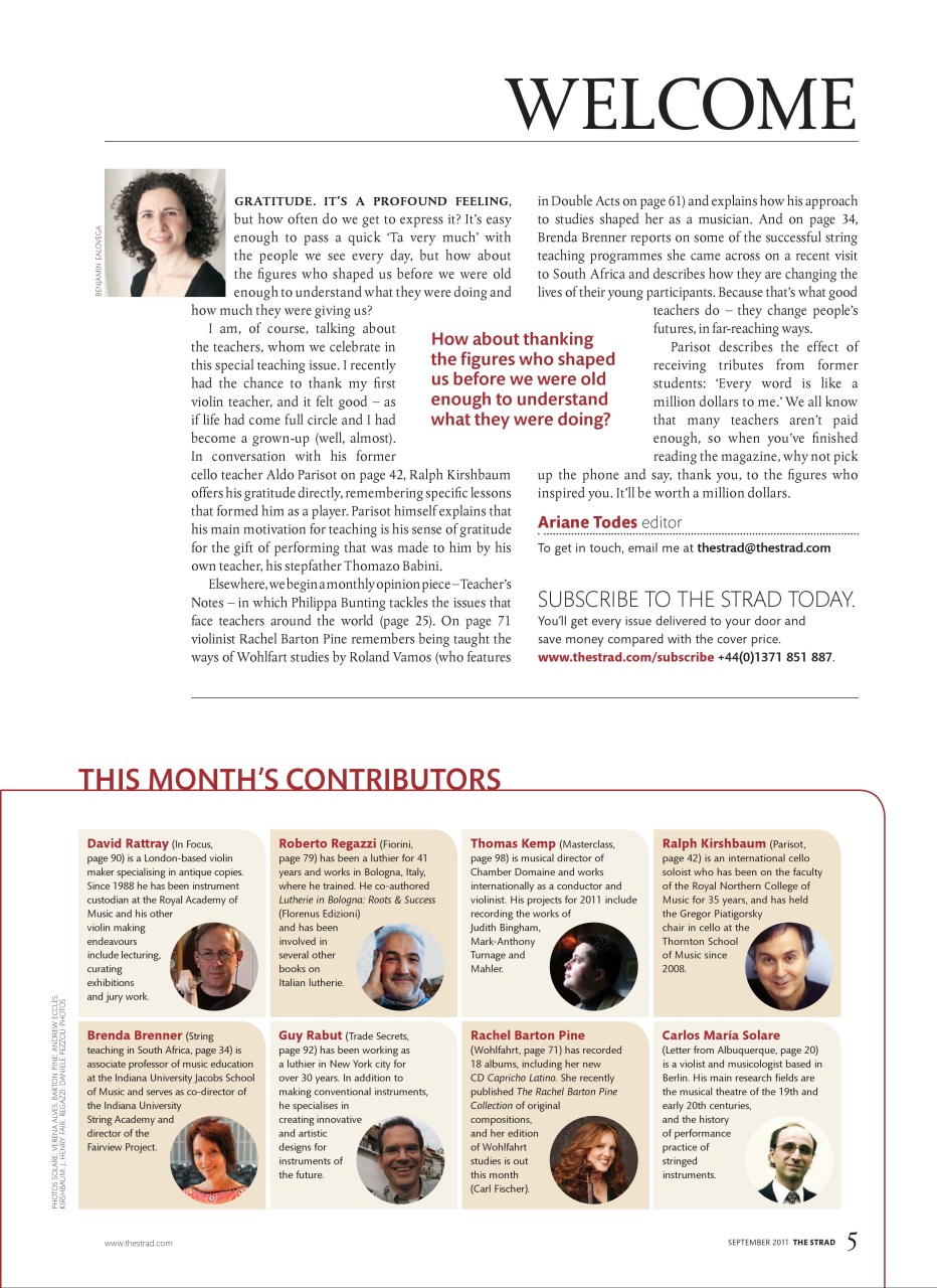 The Strad Preview Pages