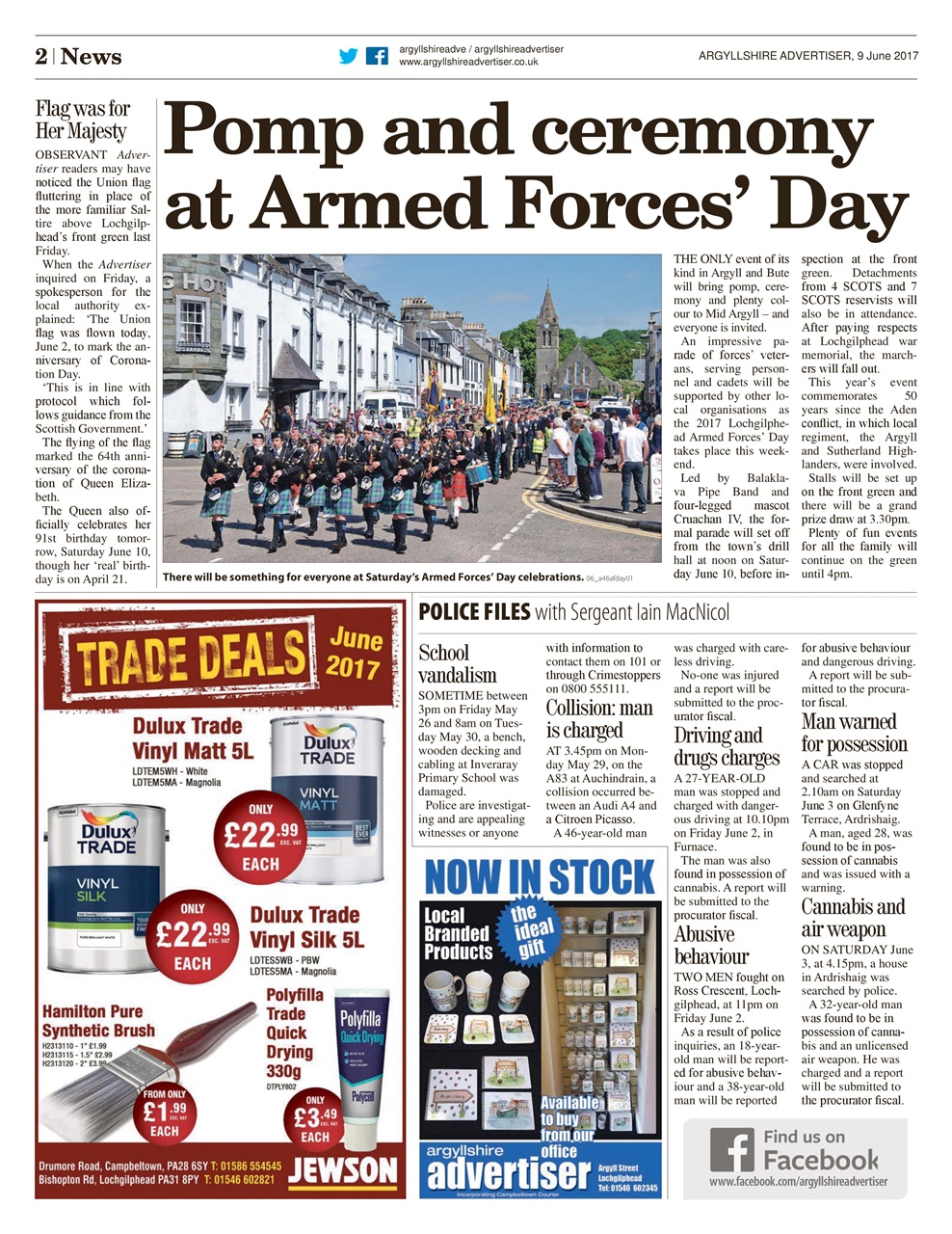 Argyllshire Advertiser Preview Pages