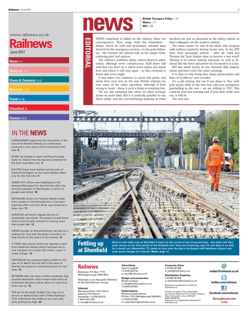 Railnews Preview Pages