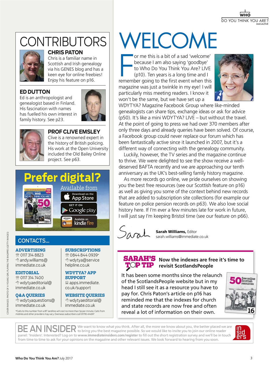 Who Do You Think You Are? Preview Pages