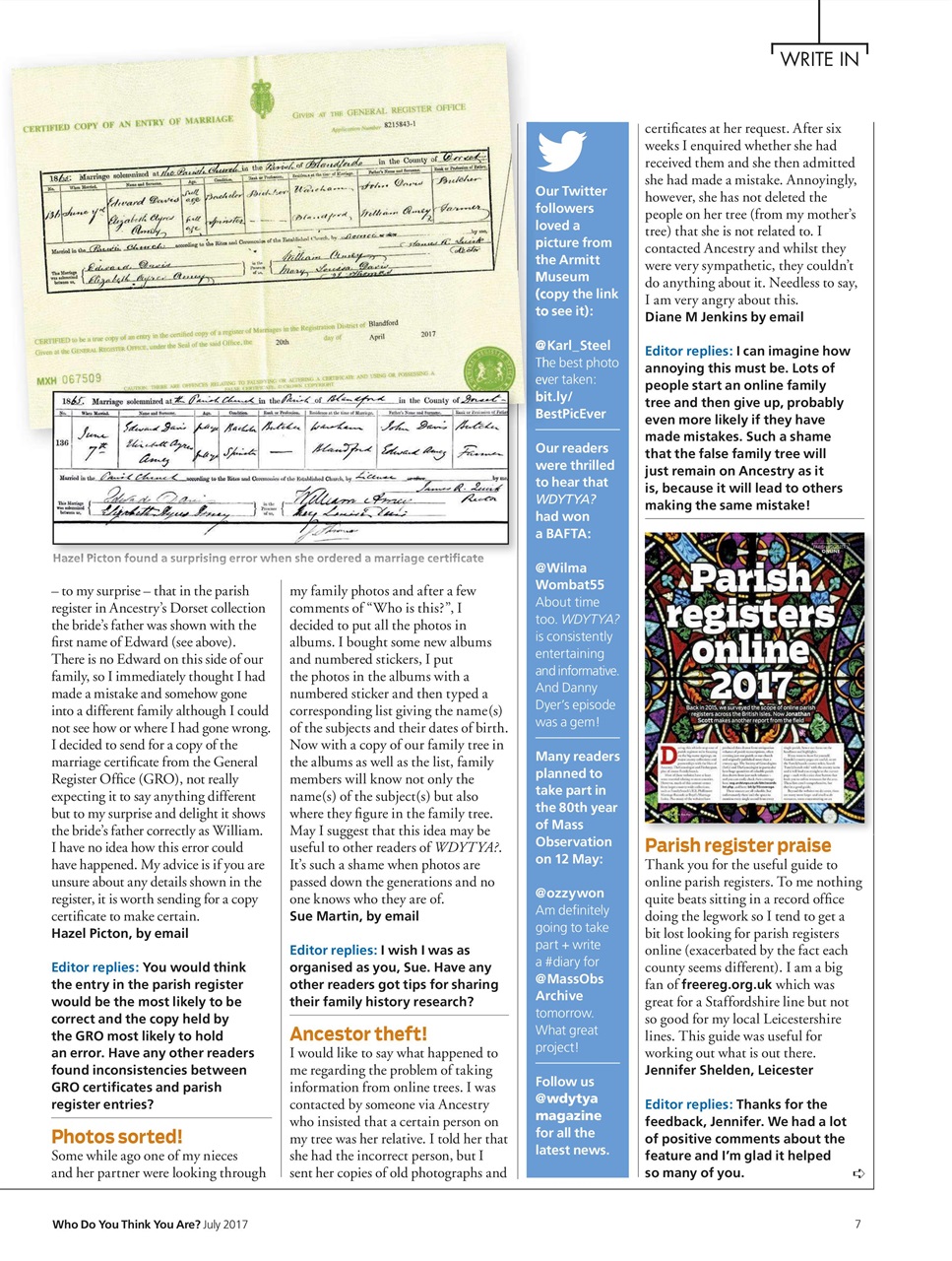 Who Do You Think You Are? Preview Pages