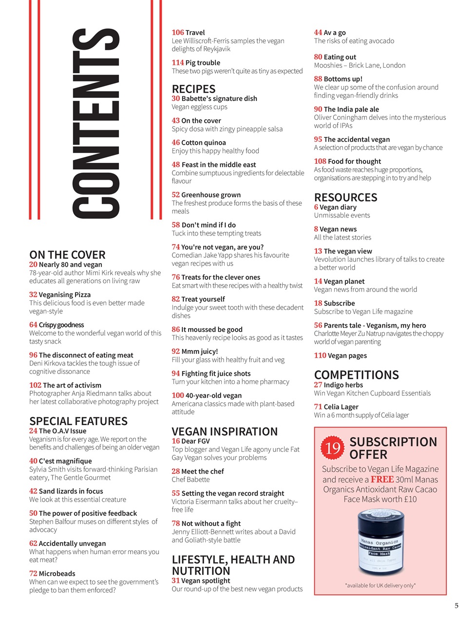 Vegan Life Preview Pages