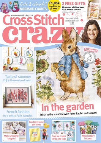 Cross Stitch Crazy issue August 2017
