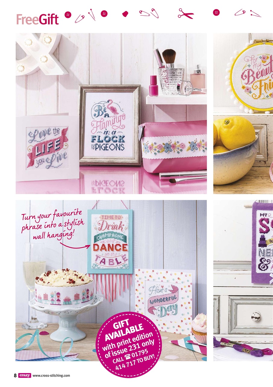 Cross Stitch Crazy Preview Pages