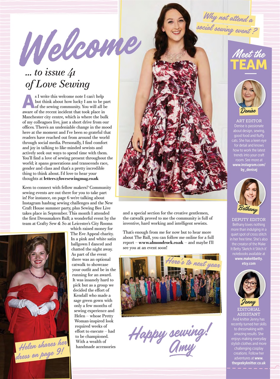 Love Sewing Preview Pages