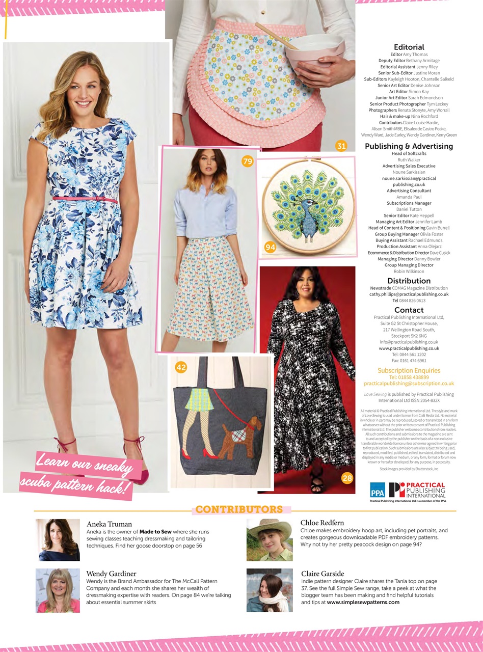 Love Sewing Preview Pages