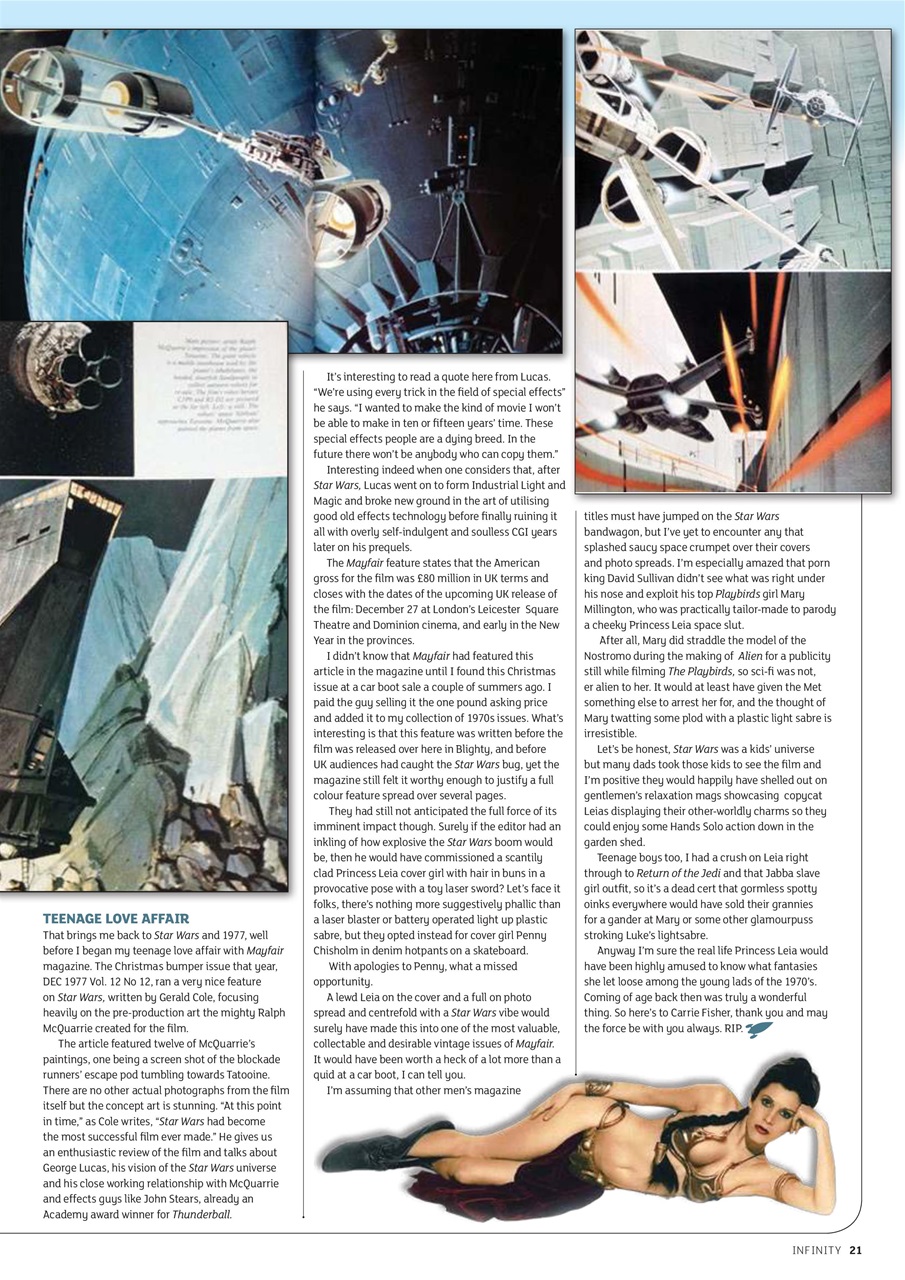 Infinity Magazine Preview Pages