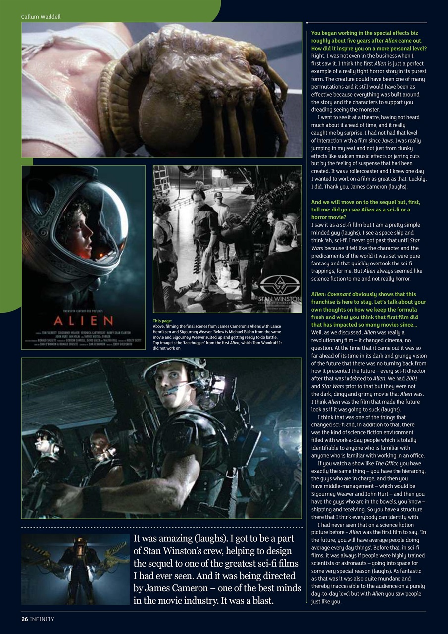 Infinity Magazine Preview Pages