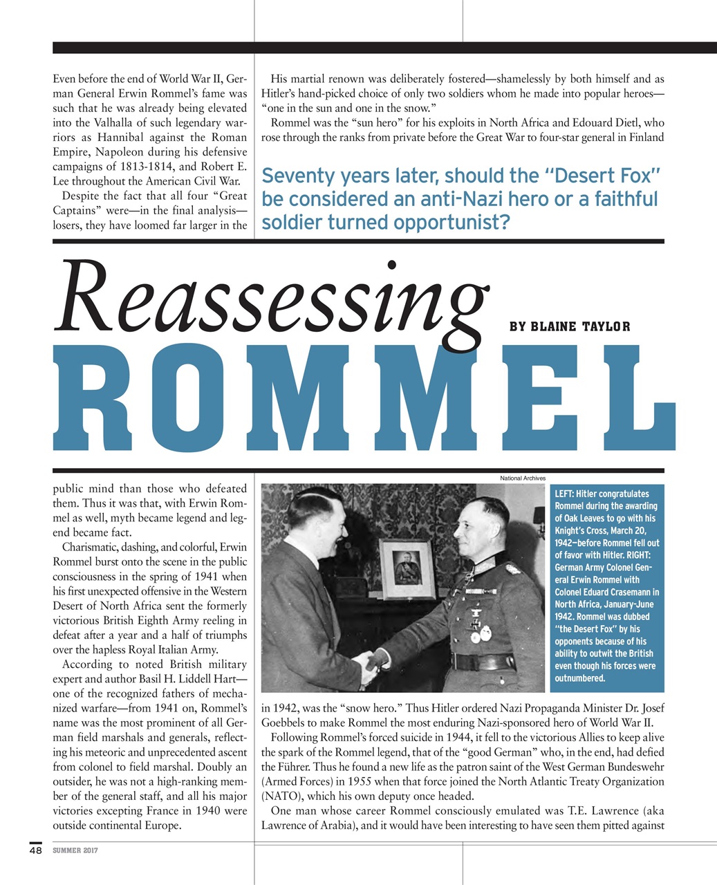 WWII Quarterly Preview Pages