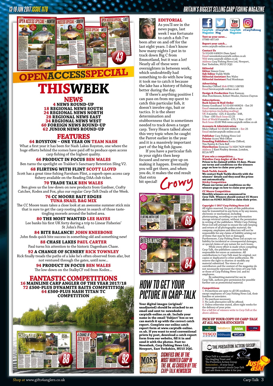 Carp-Talk Preview Pages