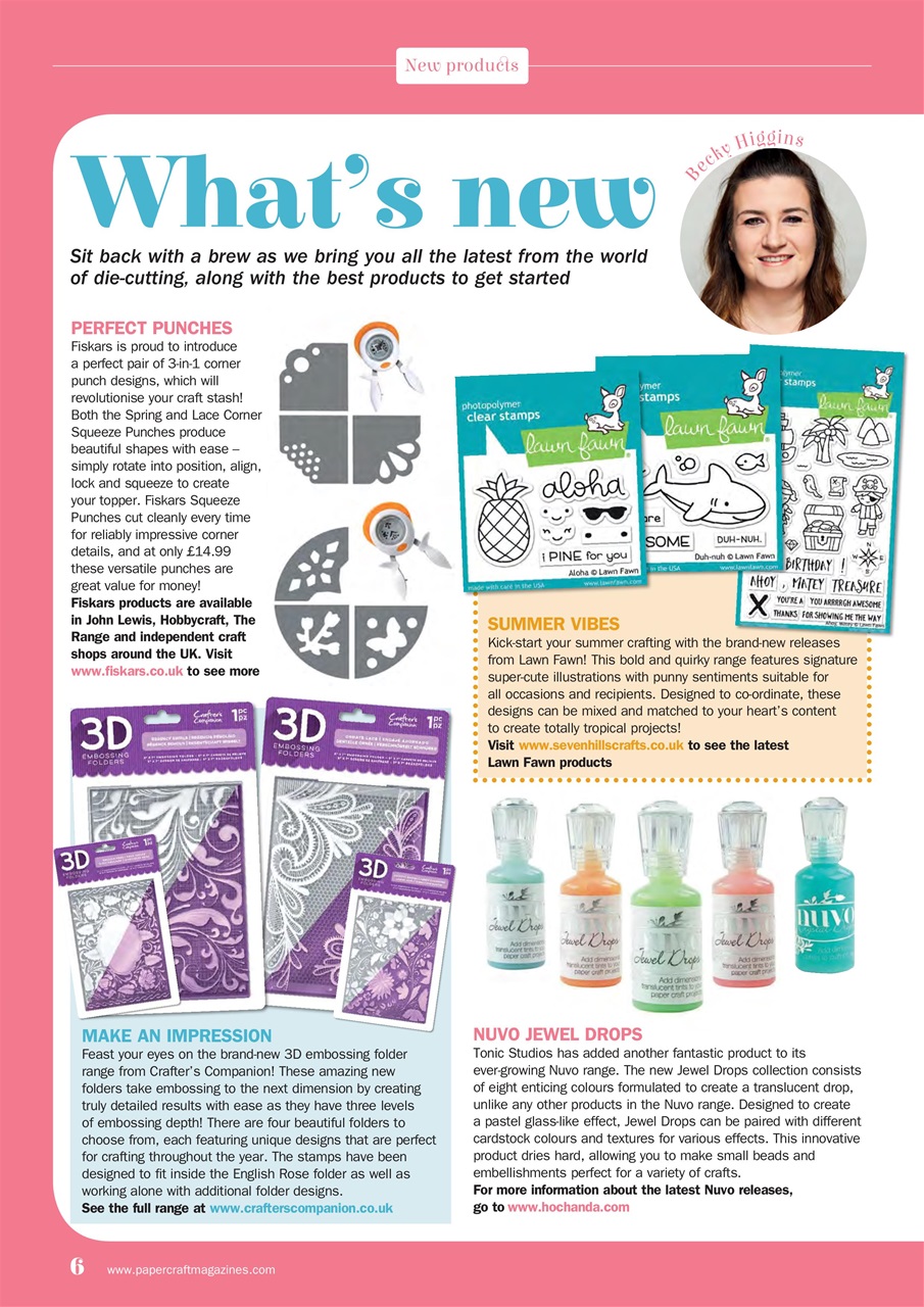 Simply Cards & Papercraft Preview Pages