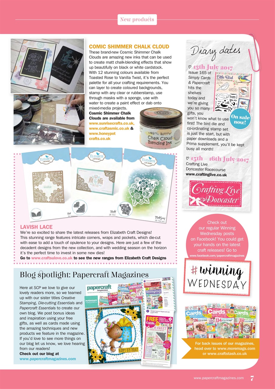 Simply Cards & Papercraft Preview Pages