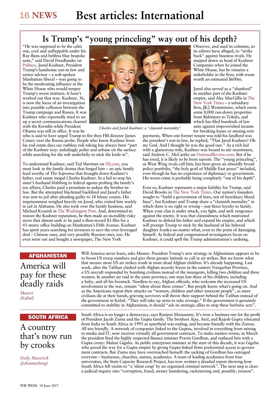 The Week Preview Pages