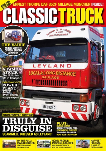 Classic Truck (OLD) issue No. 40 Ernest Thorpe DAF 85CF Mileage Muncher